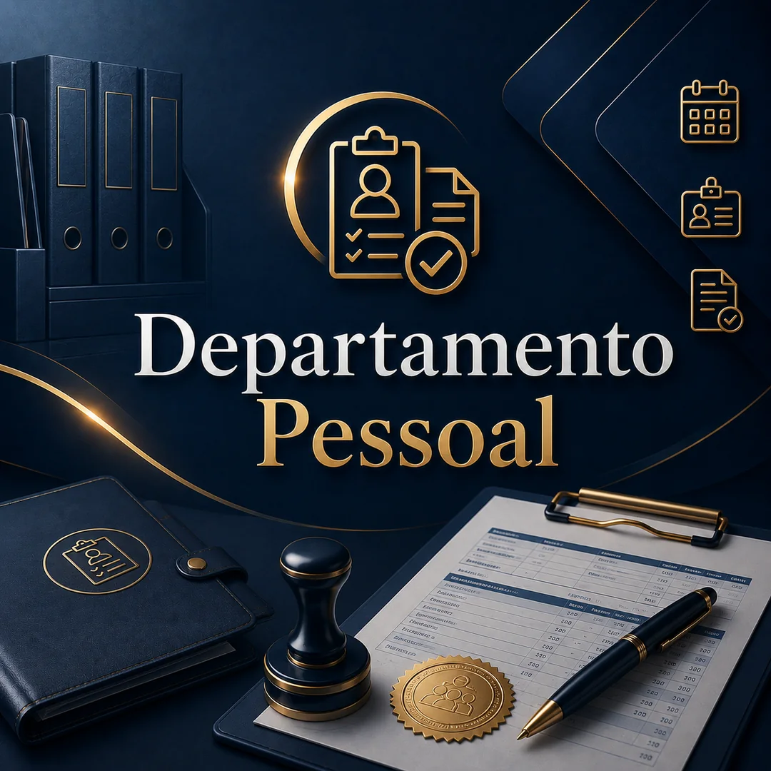 Arte do serviço Departamento Pessoal